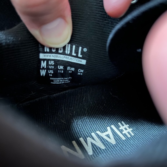 Nobull black and gum size 12.5 - Picture 3 of 5
